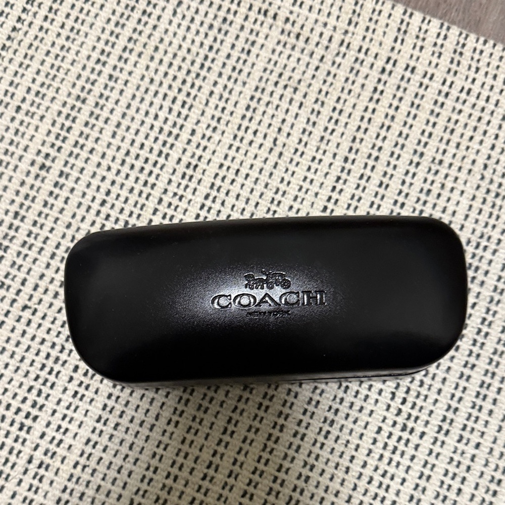 Coach Black Eyewear Case